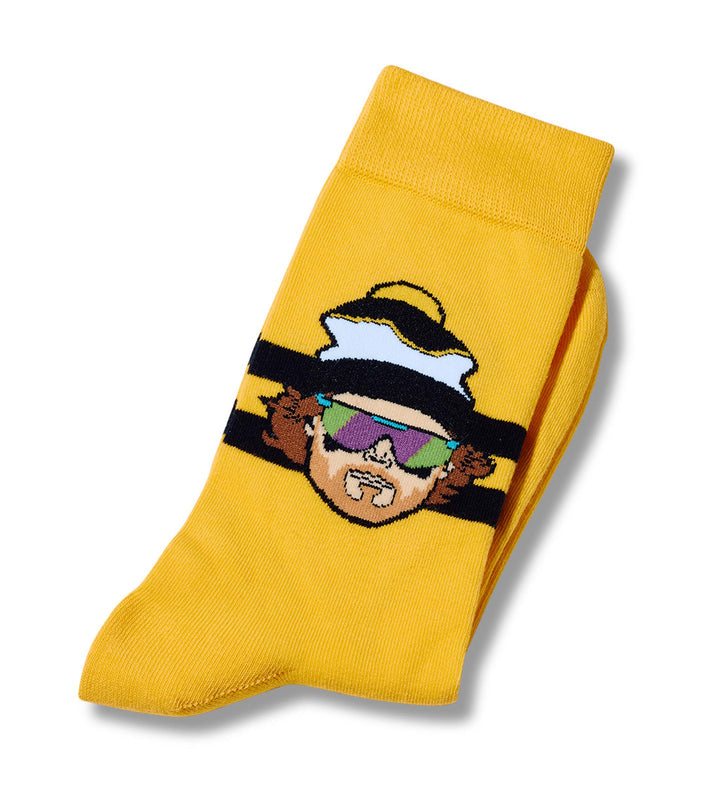Hockey Canada Player Socks Yellow David Pastrnak Bruins