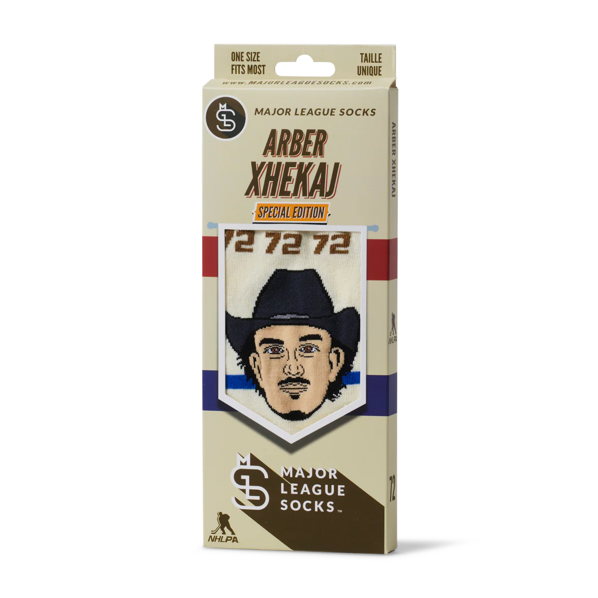 NHLPA Player Socks Arber Xhekaj Special Edition Canadiens