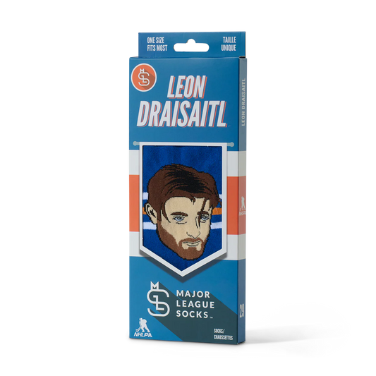 NHLPA Youth Player Socks Leon Draisaitl Oilers
