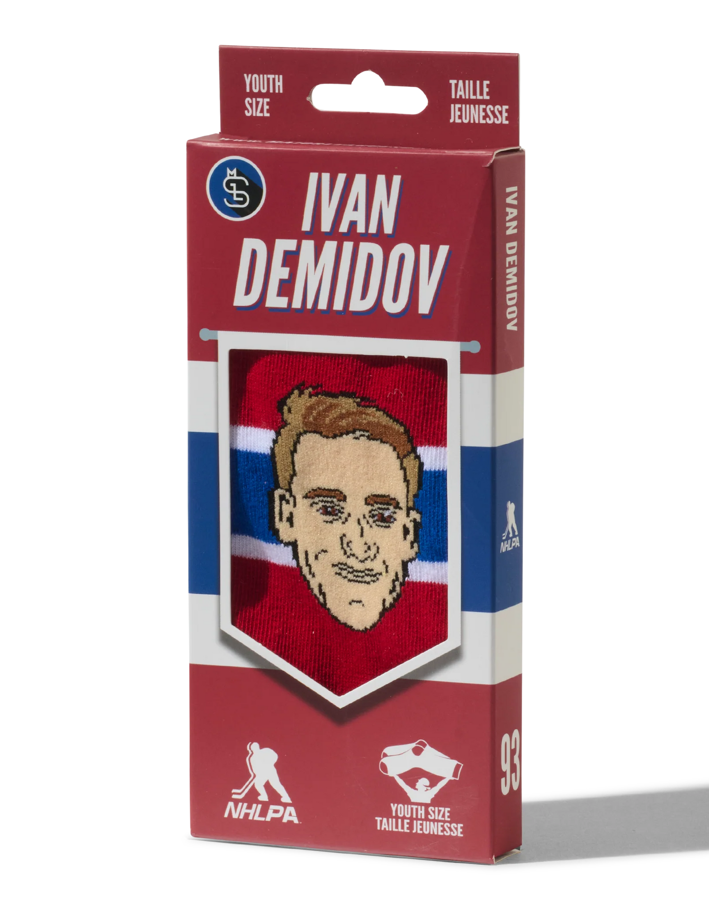 NHLPA Youth Player Socks Ivan Demidov Canadiens