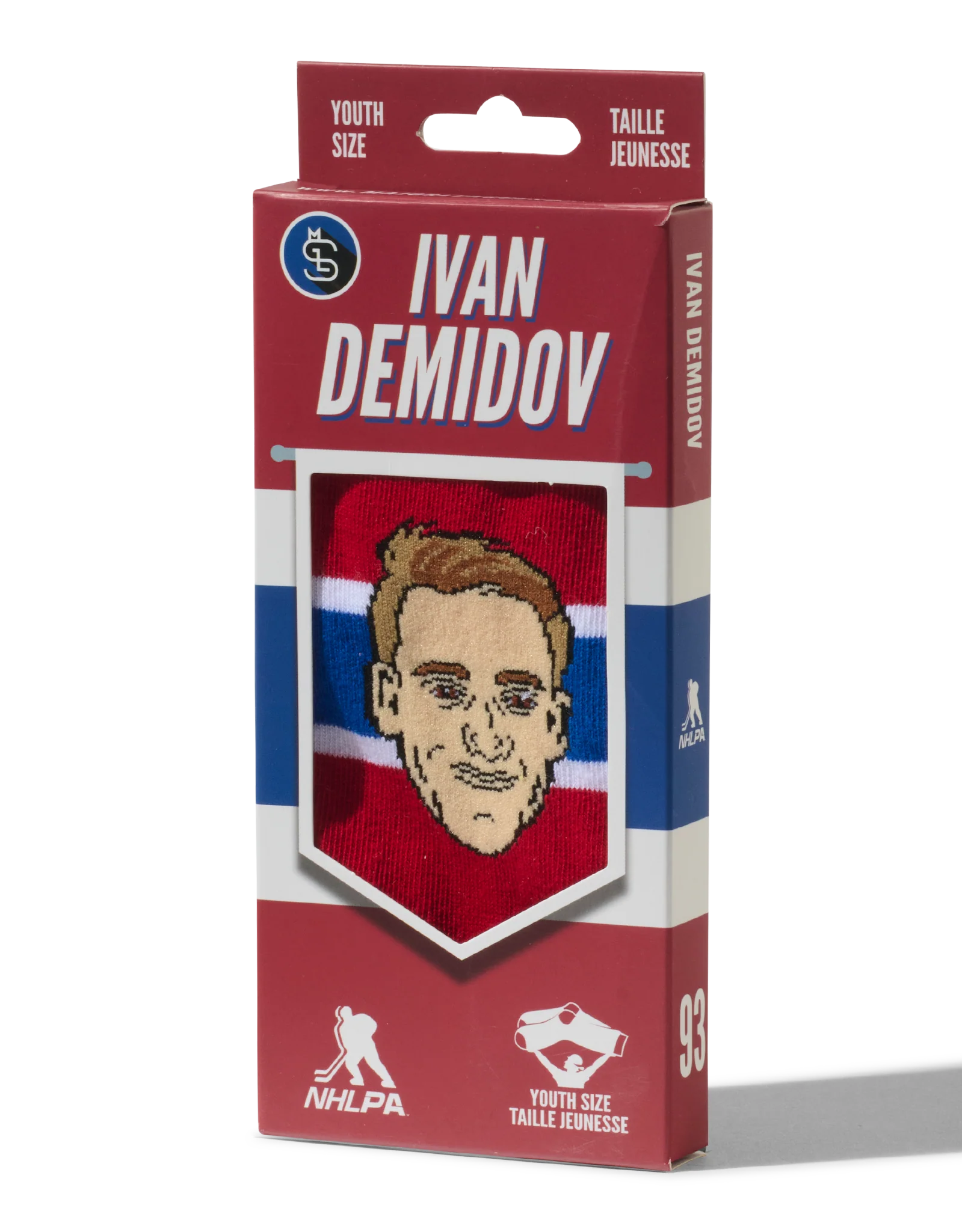 NHLPA Youth Player Socks Ivan Demidov Canadiens
