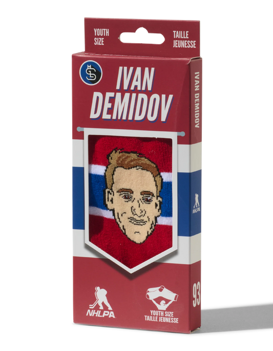 NHLPA Youth Player Socks Ivan Demidov Canadiens