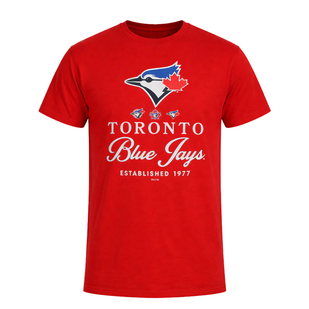 MLB T-Shirt Retro Stamps Blue Jays
