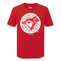 MLB T-Shirt Vintage Red Big Logo Blue Jays