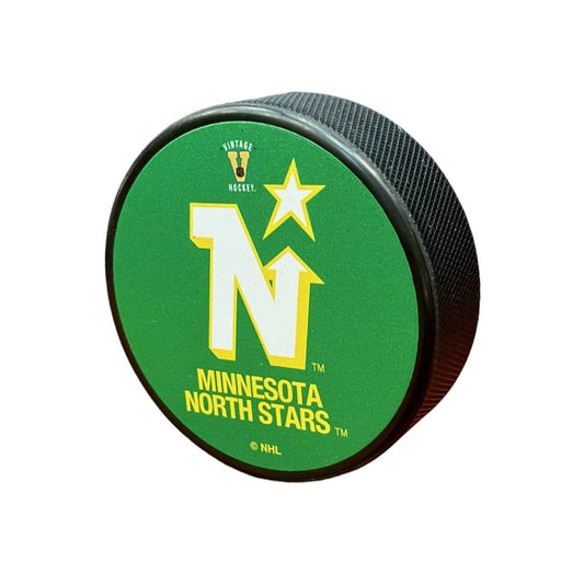NHL Puck Vintage Logo North Stars