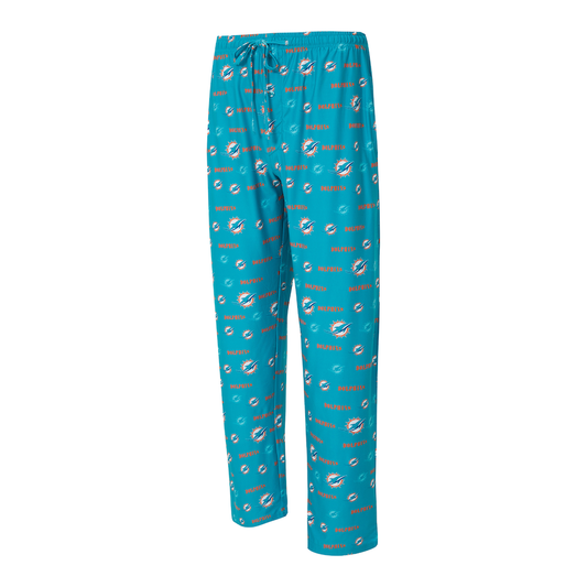 NFL PJ Pants Knit Mosaic Dolphins