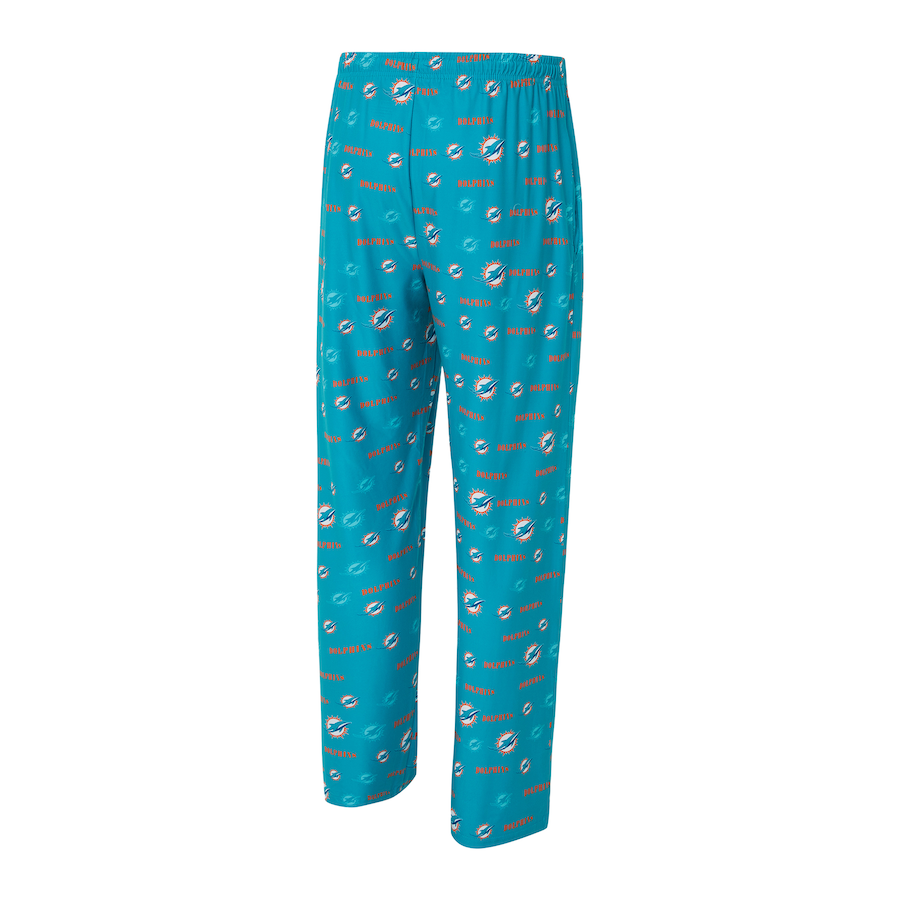 NFL PJ Pants Knit Mosaic Dolphins