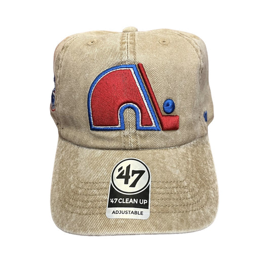 Quebec Nordiques THICK CORD Clean Up '47 Brand Adjustable Hat - Royal