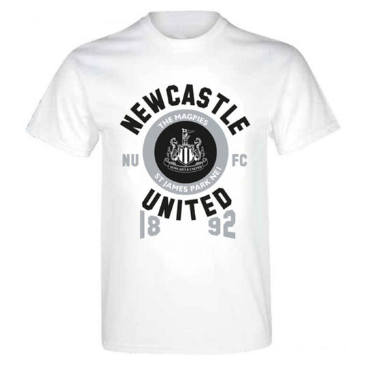 EPL T-Shirt White The Magpies Newcastle United F.C.