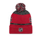 NHL Youth Knit Hat Puck Pattern Cuff Senators