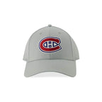 NHL Hat Structured Adjustable Grey Canadiens