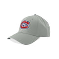 NHL Hat Structured Adjustable Grey Canadiens