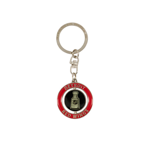NHL Keychain Spinner Stanley Cup Red Wings