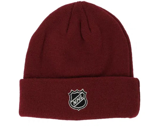 NHL Youth Knit Hat Basic Cuffed Beanie Avalanche