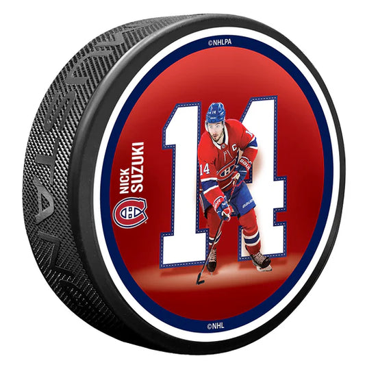 NHL High-Definition Puck  Montreal Canadiens Breakout Nick Suzuki