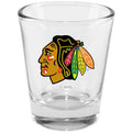 NHL Shot Glass 2oz Blackhawks
