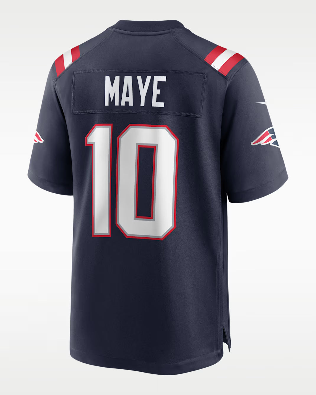 NFL Player Game Superbowl LIX Jersey Home Drake Maye Patriots