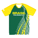 FIFA World Cup 2026 Youth Sublimated Jersey Brazil National Football Team
