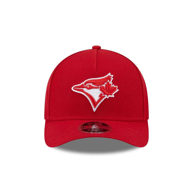 MLB Hat 940 A-Frame Snapback Red Blue Jays