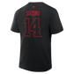 NHL Player T-Shirt Authentic Stack Nick Suzuki Canadiens (Black)