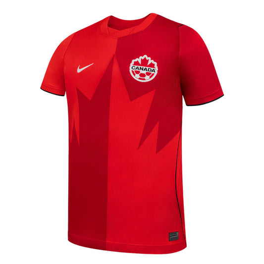 Canadian Soccer Association Youth FIFA World Cup 2026 Red Stadium Replica Jersey Team Canada