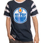 NHL T-Shirt Retro Varsity Inset Oilers