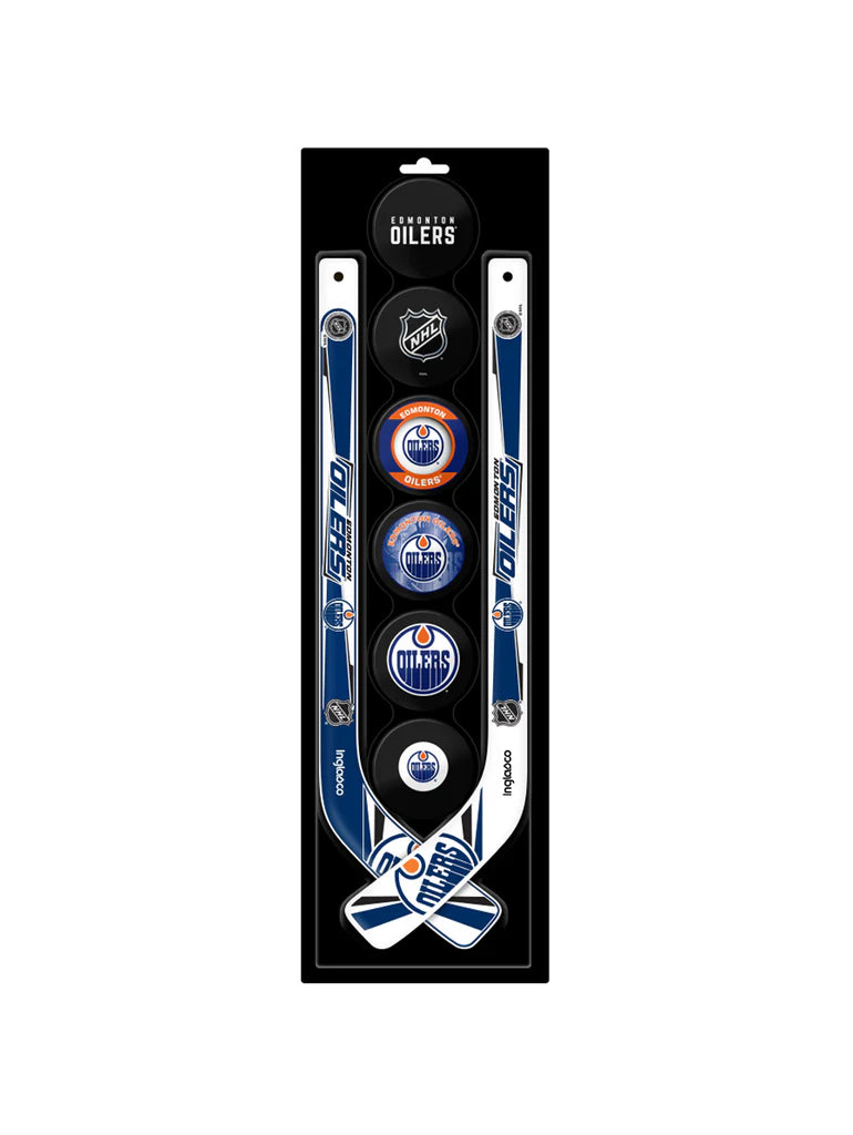 NHL Mini Stick 6Pack Set Oilers