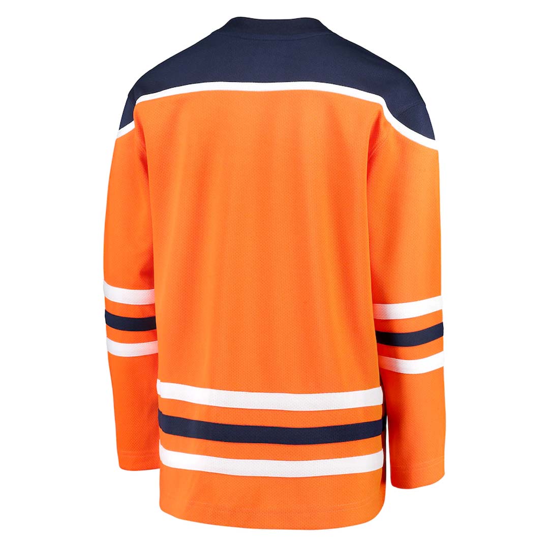 NHL Youth Blank Replica Jersey Breakaway Home Oilers GameOn Ottawa