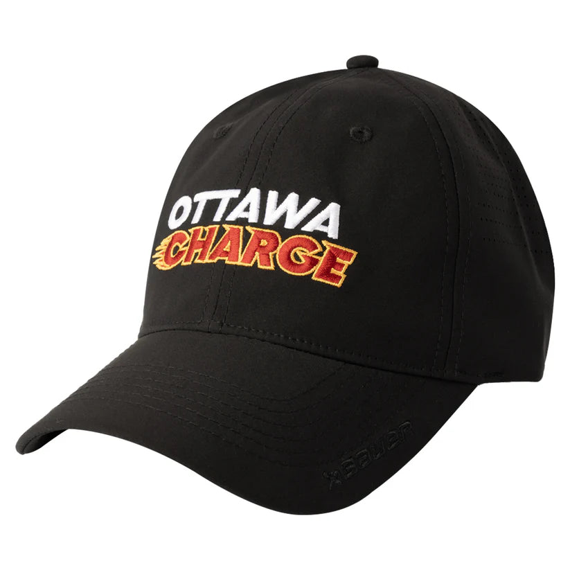 PWHL Women's Hat Adjustable Ponyflo Ottawa Charge