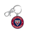 PWHL Keychain and Swivel Clip Logo Montreal Victoire