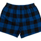 NHL PJ Shorts Buffalo Plaid Oilers