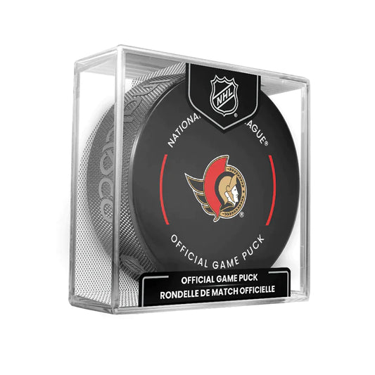 NHL Game Puck Senators