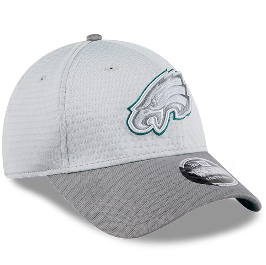 NFL Hat 940 Stretch Snap Training Camp Grey 2024 Eagles