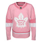 NHL Toddler Fashion Jersey Maple Leafs (Pink)