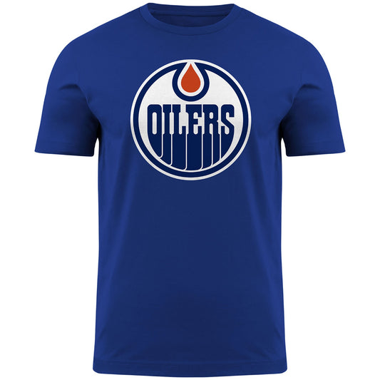 NHL T-Shirt Primary Logo Oilers (Blue)