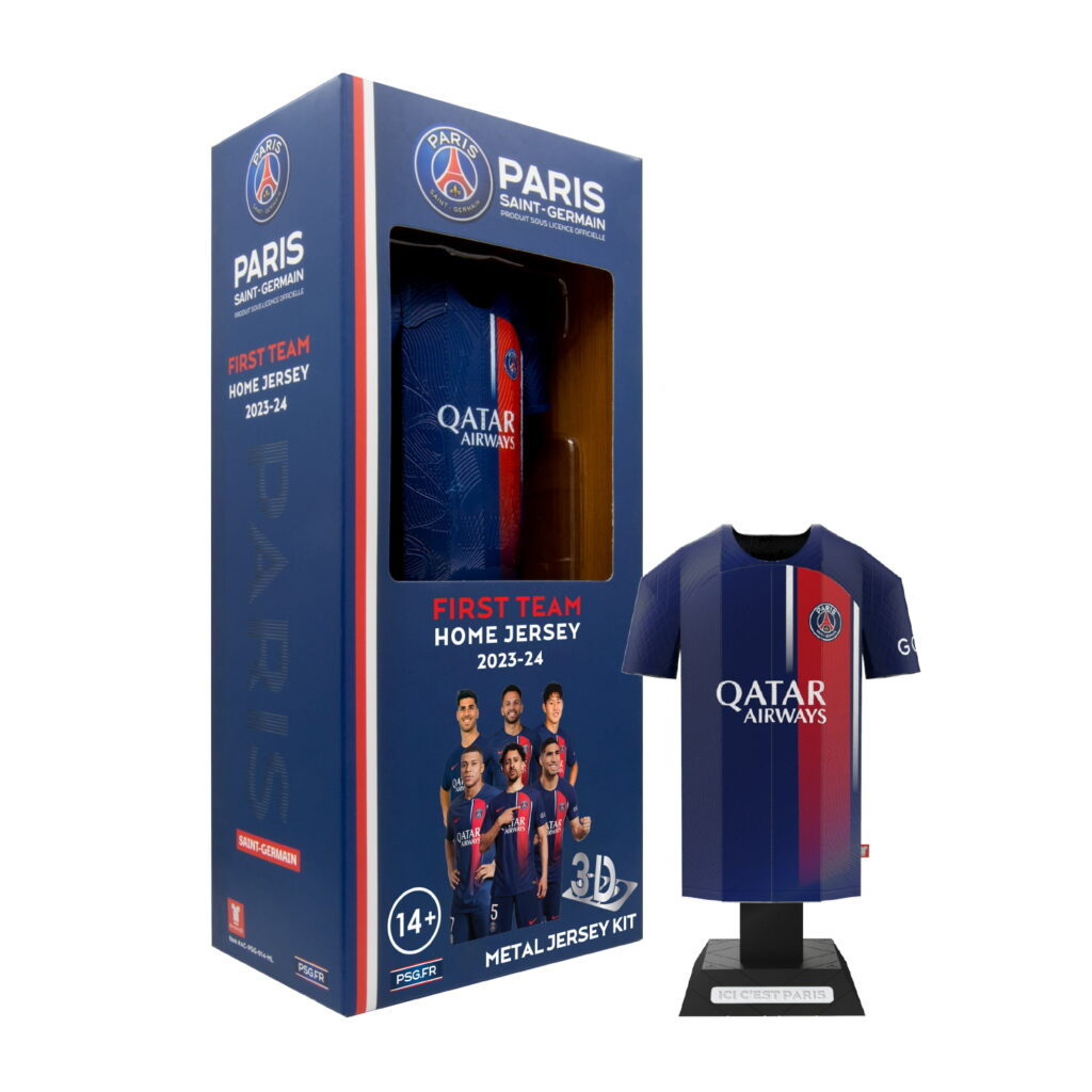 Ligue 1 Metal Jersey Kit PSG