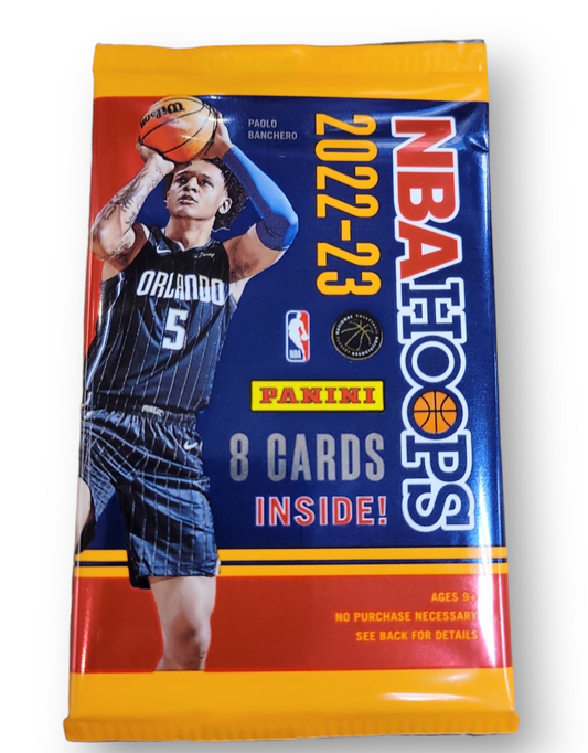 NBA 2022-23 Panini Hobby Hoops Trading Cards (Single Pack)