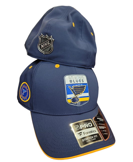 NHL Hat Authentic Structured Stretch Draft 2023 Blues