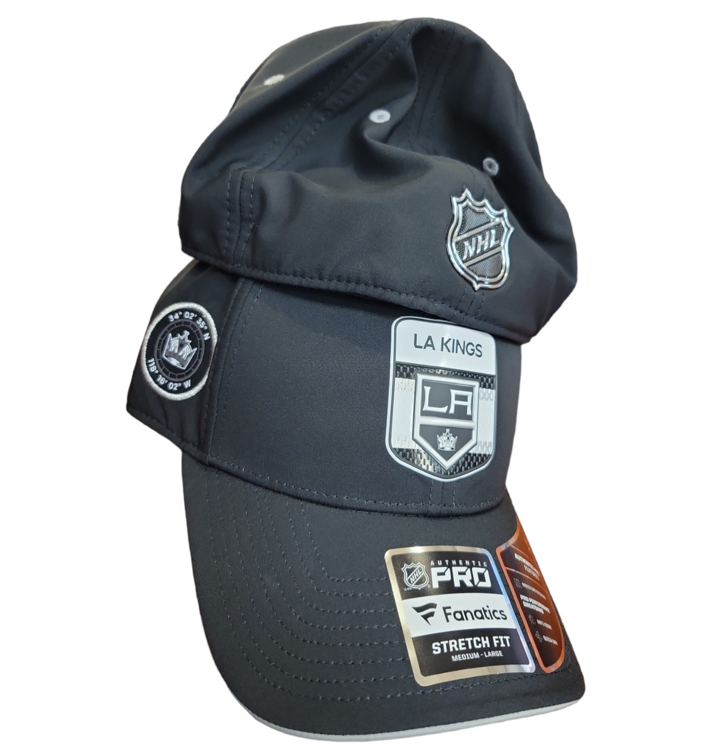 NHL Hat Authentic Structured Stretch Draft 2023 Kings