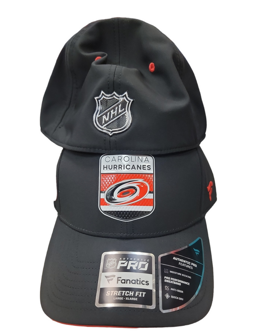 NHL Hat Authentic Structured Stretch Draft 2023 Hurricanes