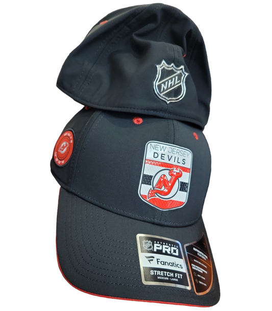 NHL Hat Authentic Structured Stretch Draft 2023 Devils