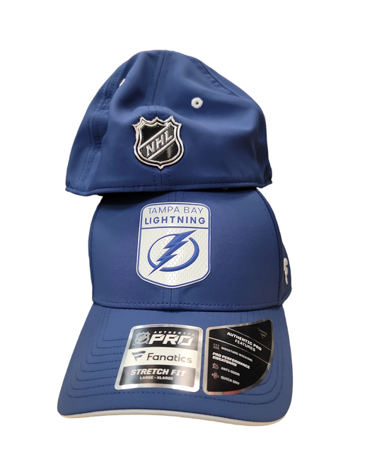 NHL Hat Authentic Structured Stretch Draft 2023 Lightning
