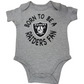 NFL Infant 3Pc Onesie Set Born to Be Creeper Raiders