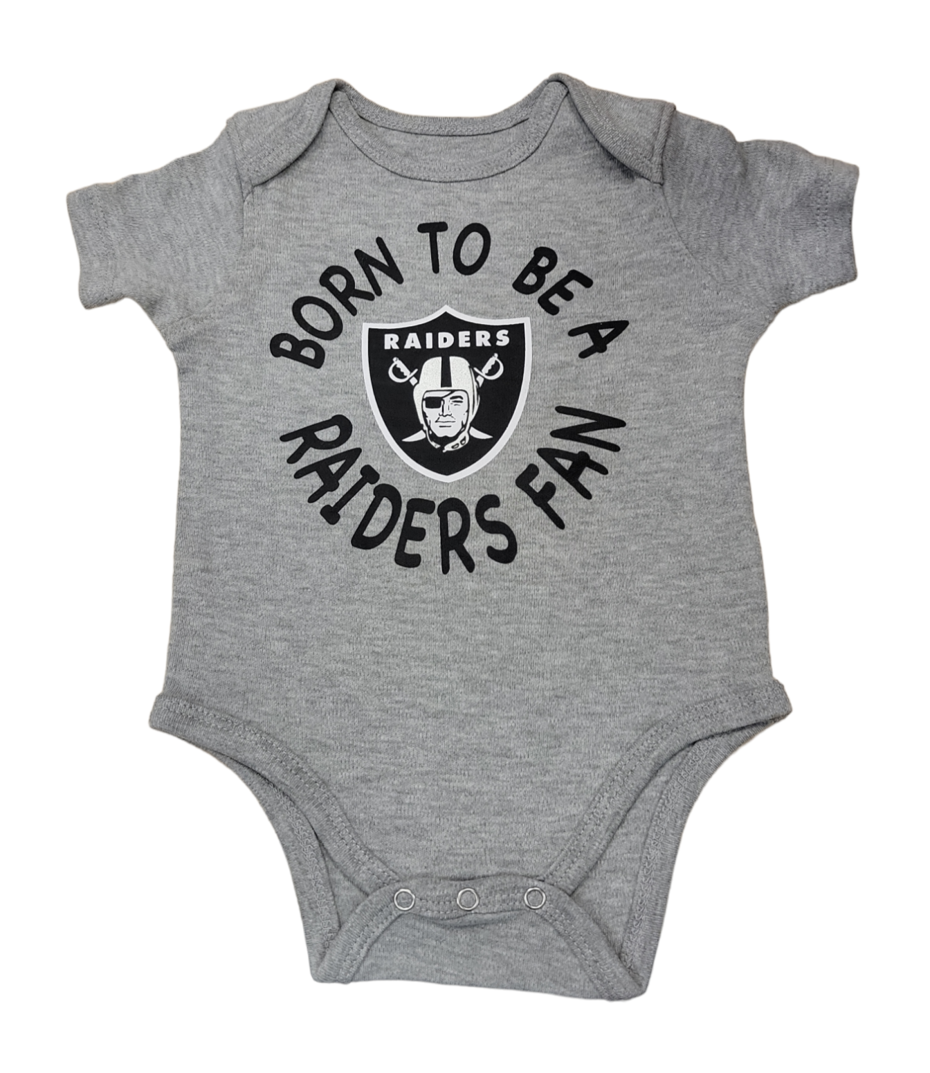 NFL Infant 3Pc Onesie Set Born to Be Creeper Raiders