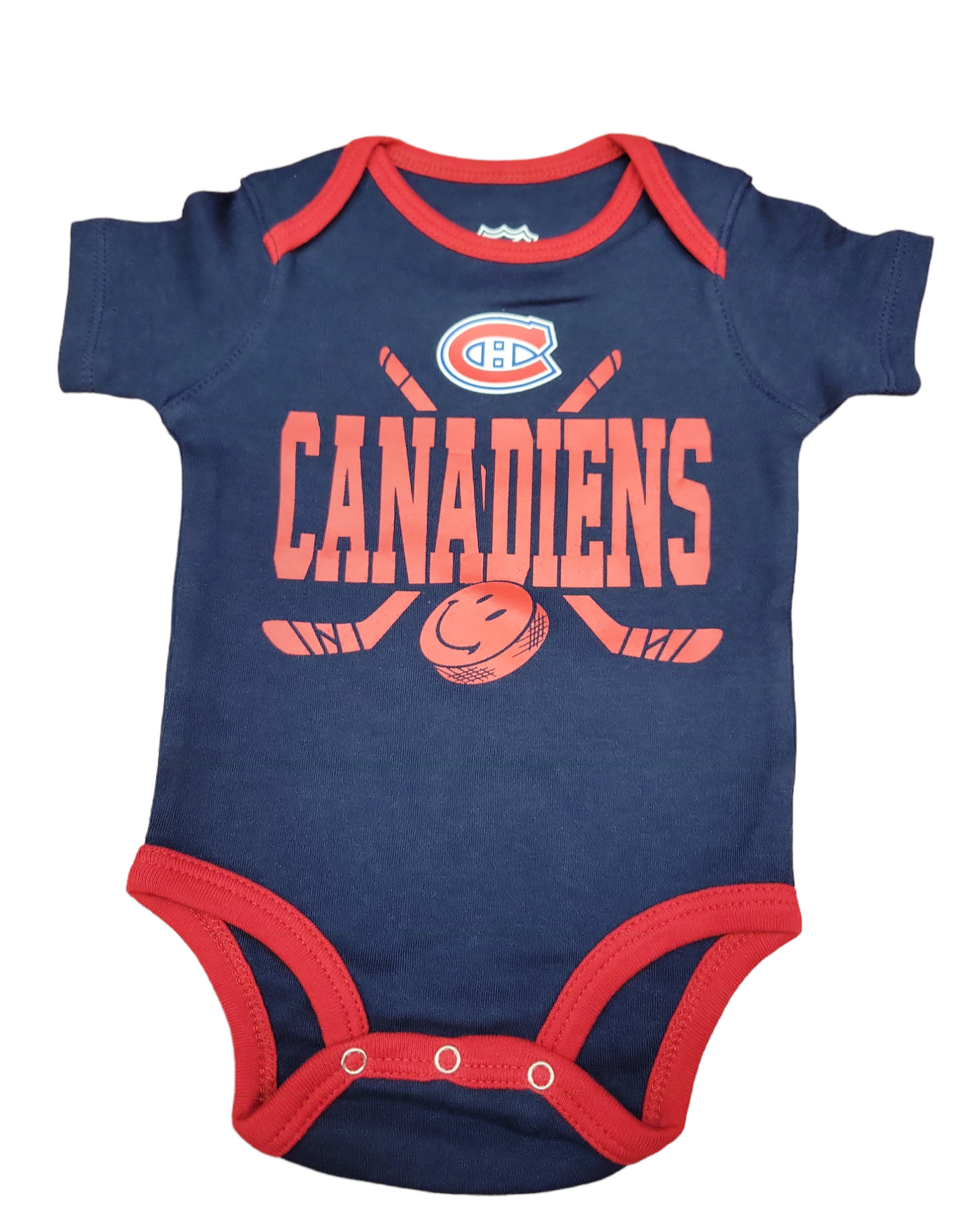 NHL Infant 3Pc Onesie Set Full Strength Canadiens