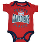 NHL Infant 3Pc Onesie Set Full Strength Canadiens