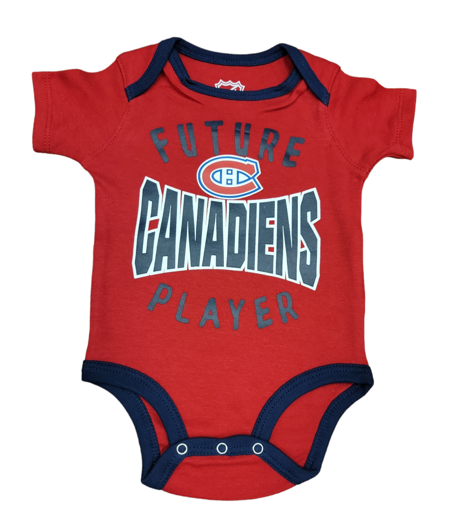 NHL Infant 3Pc Onesie Set Full Strength Canadiens