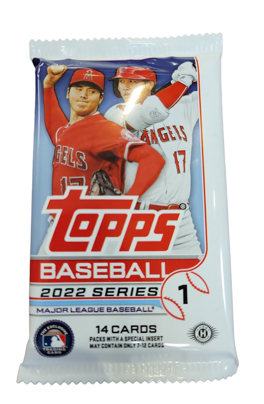 MLB Baseball Trading Cards Topps 2022 Series One (Single Pack)