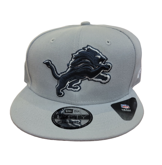 NFL Hat 950 Basic Snap Grey Lions