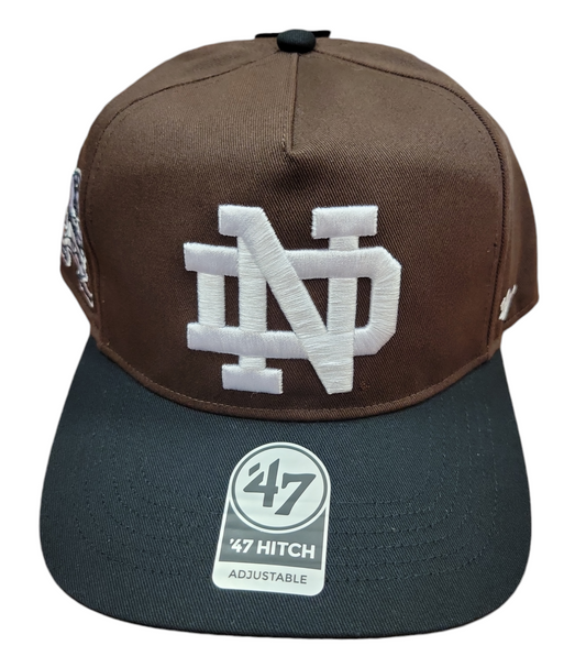 NCAA Hat Hitch Dark Chocolate Fighting Irish